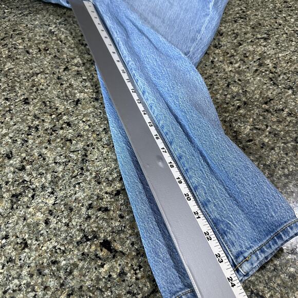 Torrid Jeans Size 16 Short Blue High Rise Button Fly Stretch Denim Stretch Waist - Picture 8 of 8